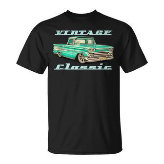 Usa Classic Trucks 1960 C10 Sure Looks Good Pickup T-Shirt - Monsterry