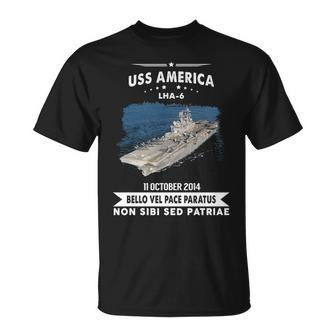 Uss America Lha T-Shirt | Mazezy