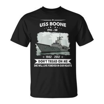 Uss Boone Ffg T-Shirt | Mazezy