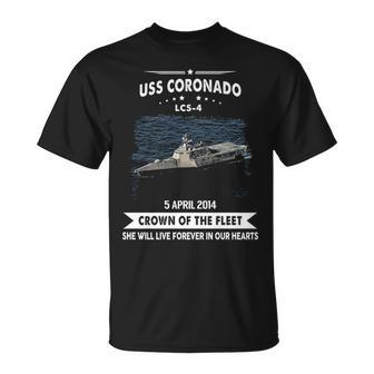 Uss Coronado Lcs T-Shirt | Mazezy
