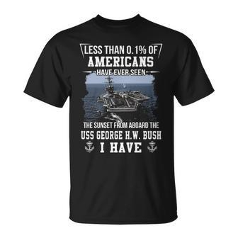 Uss Harry S Truman Cvn 75 Sunset T-Shirt | Mazezy CA