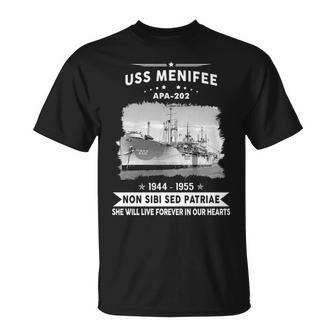 Uss Menifee Apa T-Shirt | Mazezy