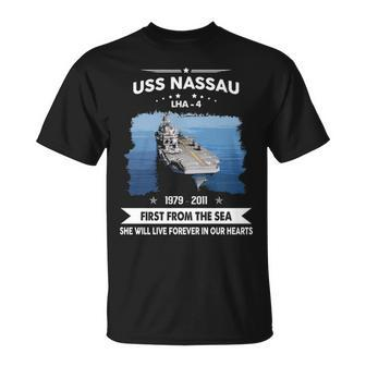 Uss Nassau Lha T-Shirt | Mazezy