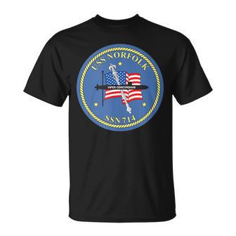 Uss Norfolk Ssn714 T-Shirt - Monsterry CA