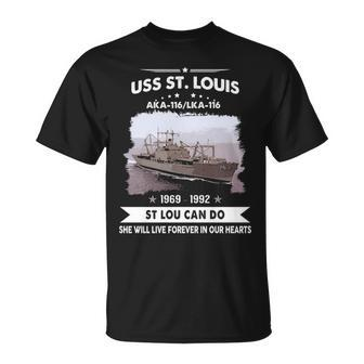 Uss St Louis Lka T-Shirt | Mazezy