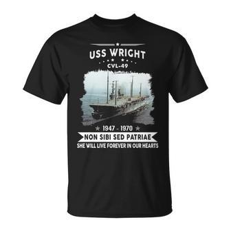 Uss Wright Cvl T-Shirt | Mazezy