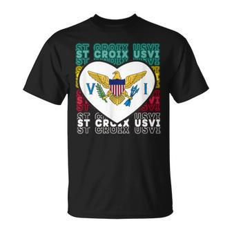 Usvi St Croix Crucian Usvi St Croix Usvi Souvenir T-Shirt - Thegiftio UK