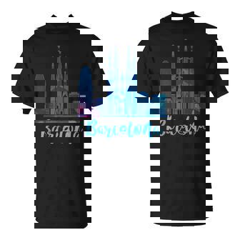 Vacaciones Souvenir T Barcelona Españolacaciones Camiseta unisex - Regaloses