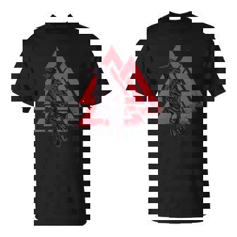 Valhalla Símbolo De La Mitología Nórdicaalknut -Alknut Camiseta unisex - Regaloses