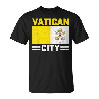 Vatican City Flag Citizen Of The Holy See T-Shirt - Monsterry