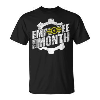 Vault Employee Of The Month T-Shirt - Monsterry DE