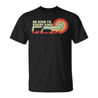 Vegan Be King To Every Kind Animal Rights Veganism Veggie T-Shirt - Monsterry AU