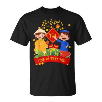 Vietnamese New Year Decoration 2024 Cung Hy Phat Tai Tet T-Shirt - Monsterry UK