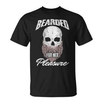 Viking Fan Boyfriend Husband Bearded For Pleasure T-Shirt - Thegiftio UK