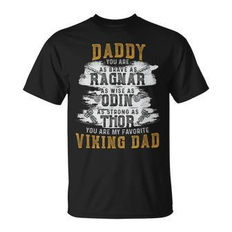 Viking Warrior For A Viking Dad On Father's Day T-Shirt - Monsterry