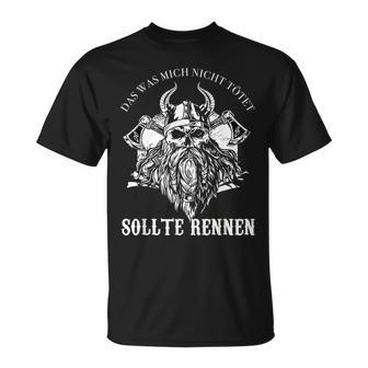 Vikinger Der Mythologie Odin Valhalla Nordic Outfit T-Shirt - Seseable