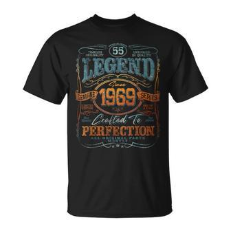 Vintage 1969 Limited Edition 55 Year Old 55Th Birthday T-Shirt - Monsterry