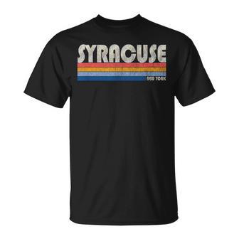 Vintage 70S 80S Style Syracuse Ny T-Shirt - Monsterry CA