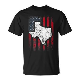 Vintage American Us Flag Texas Austin T-Shirt - Monsterry AU