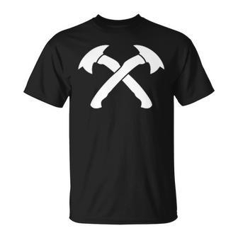 Vintage Axe Throwing Retro Crossed Hatchets For Thrower T-Shirt - Monsterry CA