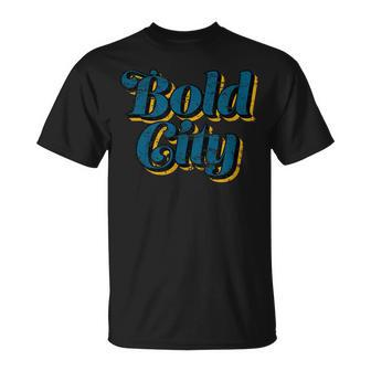 Vintage Bold City Jacksonville T-Shirt - Monsterry AU