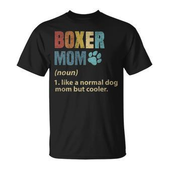 Vintage Boxer Lover For Boxer Mom T-Shirt | Mazezy