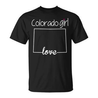 Vintage Colorado State T Rocky Mountain Colorado Home T-Shirt | Mazezy