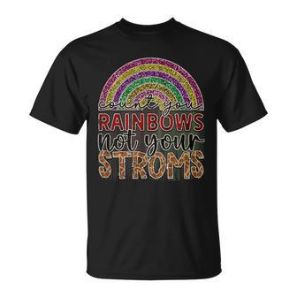 Vintage Count You Rainbows Not Your Storm T-Shirt - Monsterry DE
