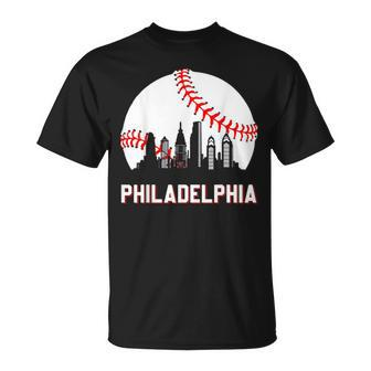 Vintage Distressed Philly Baseball Lovers T-Shirt | Mazezy CA