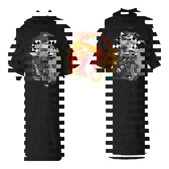 Vintage Estilo Retro Moto Moto Gp Deporte Carrerasentilador Camiseta unisex - Regaloses