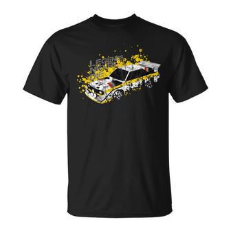 Vintage German Group B Rally Car Racing Motorsport Livery T-Shirt - Monsterry DE