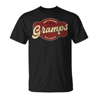 Vintage Gramps Like A Grandpa But Cooler T-Shirt - Monsterry AU