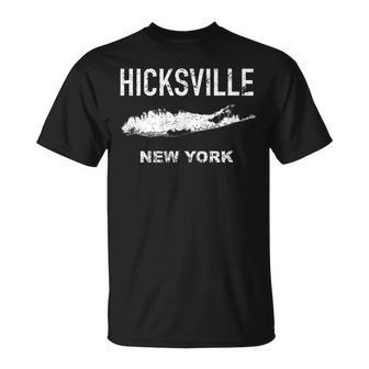 Vintage Hicksville Long Island New York T-Shirt - Monsterry AU
