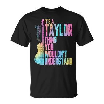 Vintage It's A Taylor Thing You Wouldn't Understand T-Shirt - Monsterry AU
