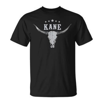 Vintage Kane First Name Personalized Retro 80'S Apparel T-Shirt | Mazezy