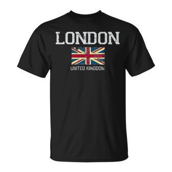 Vintage London England United Kingdom Souvenir T-Shirt - Monsterry DE