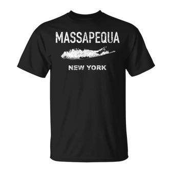 Vintage Massapequa Long Island New York T-Shirt - Monsterry UK