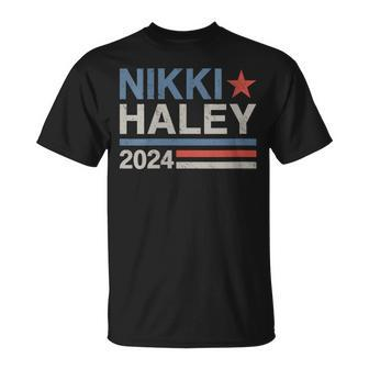 Vintage Nikki Haley 2024 For President Election Campaign T-Shirt | Mazezy