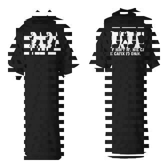 Vintage Papa If He Can't Fix It No One Can Father's Day T-Shirt - Thegiftio