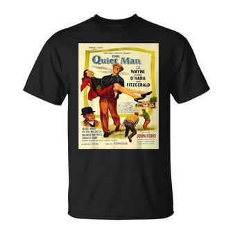 Vintage Poster The Quiet Man T-Shirt - Monsterry