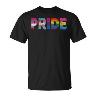 Vintage Pride Mom Dad Sister Family Matching Gay Lgbtq Flag T-Shirt - Monsterry DE