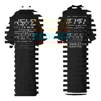 Vintage Retired And Rebuilt Body Contains Aftermarket Part T-Shirt - Seseable