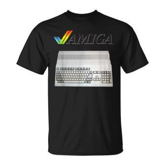 Vintage Retro Computer Amiga 80S Nerd T-Shirt - Seseable