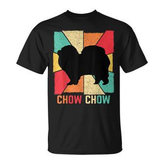 Vintage Retro Love Best Chow Dog Owner T-Shirt - Monsterry