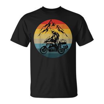 Vintage Retro Off Road Adventure Motorcycle Lover T-Shirt - Monsterry UK