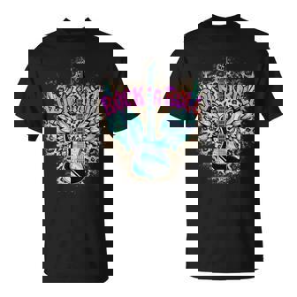 Vintage Rock Guitar Retro Rock Guitar Rock N Roll T-Shirt - Monsterry