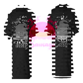 Vintage Sausage Meat Lover Just A Girl Who Loves Sausage T-Shirt - Thegiftio