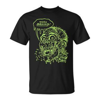 Vintage Scary Movie Graphic Horror Zombie Movie T-Shirt - Monsterry