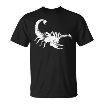 Vintage Scorpion T Classic Distressed Scorpion T-Shirt - Monsterry DE