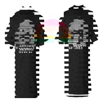 Vintage Sewciopath Sewing Lover Quilter Sewing Machine T-Shirt - Seseable